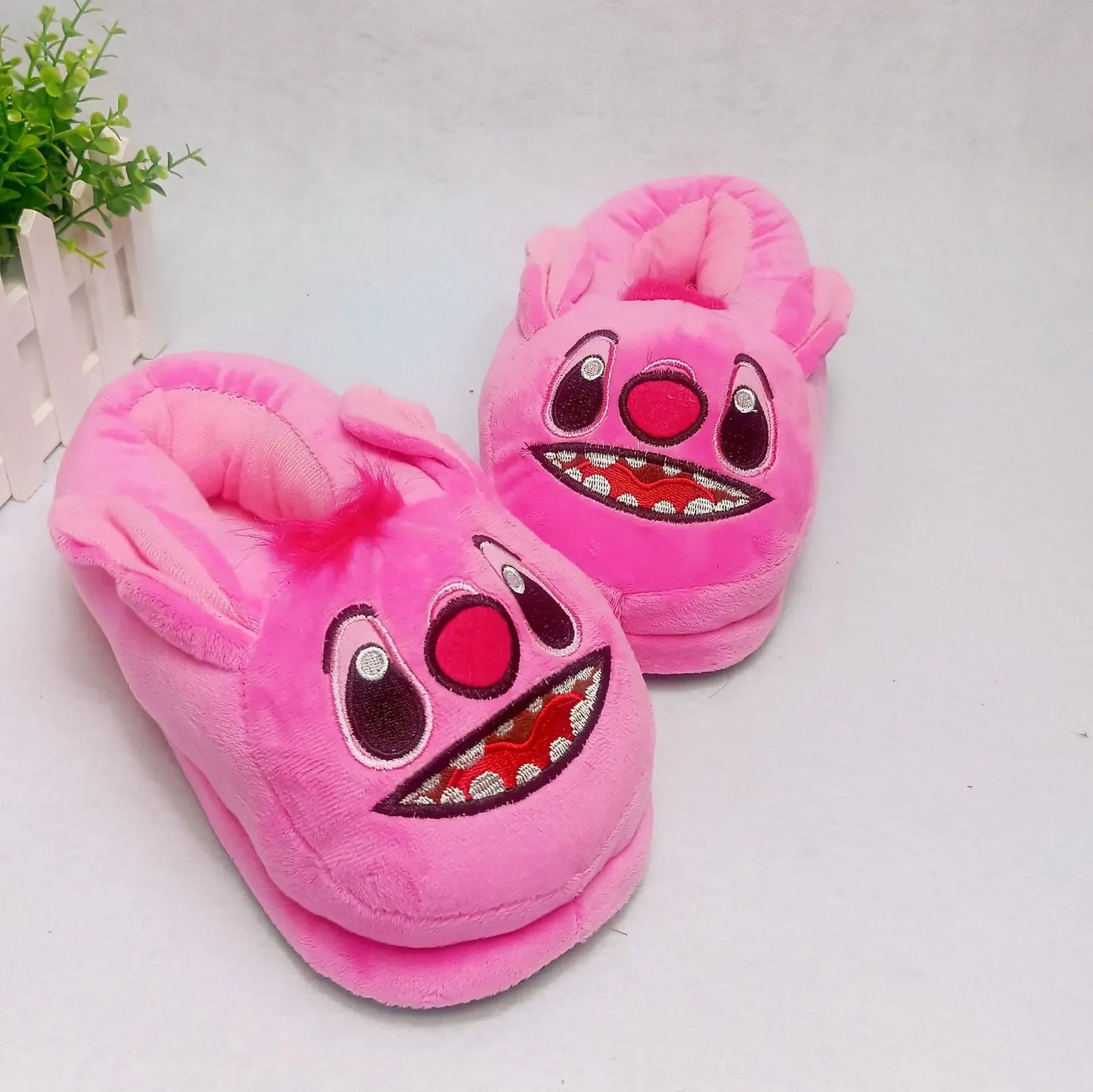 Disney Stitch Plush Slippers